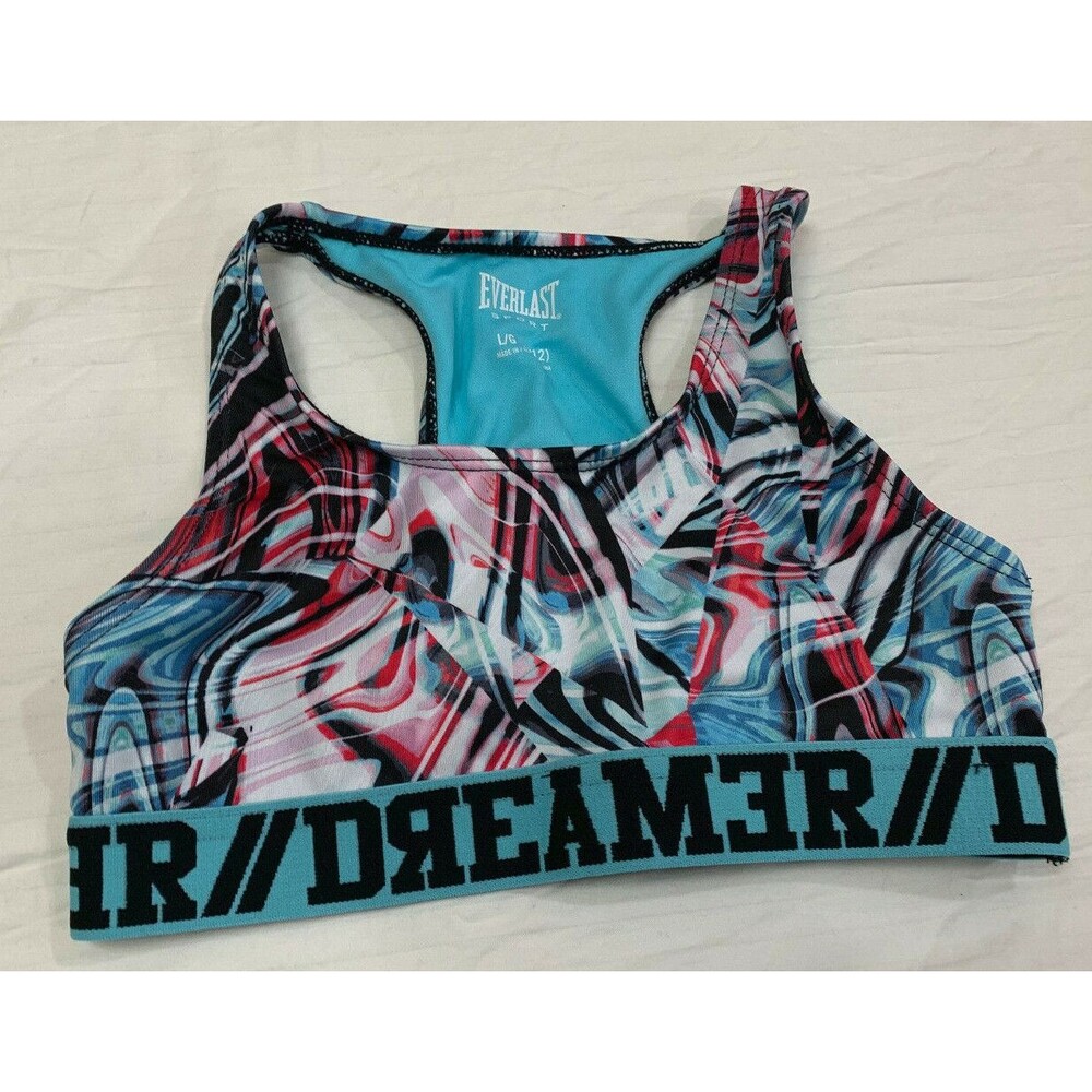 EVERLAST GIRLS SPORTS BRA SIZE L 10-12